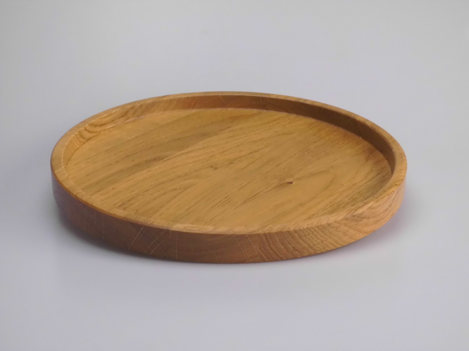 Teller für Teelichset Eiche