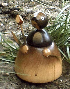 maulwurf-holzfigur-gedrechselt Maulwurf