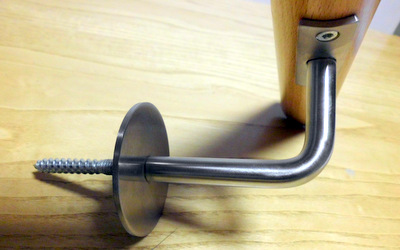 Handlaufstütze Edelstahl
