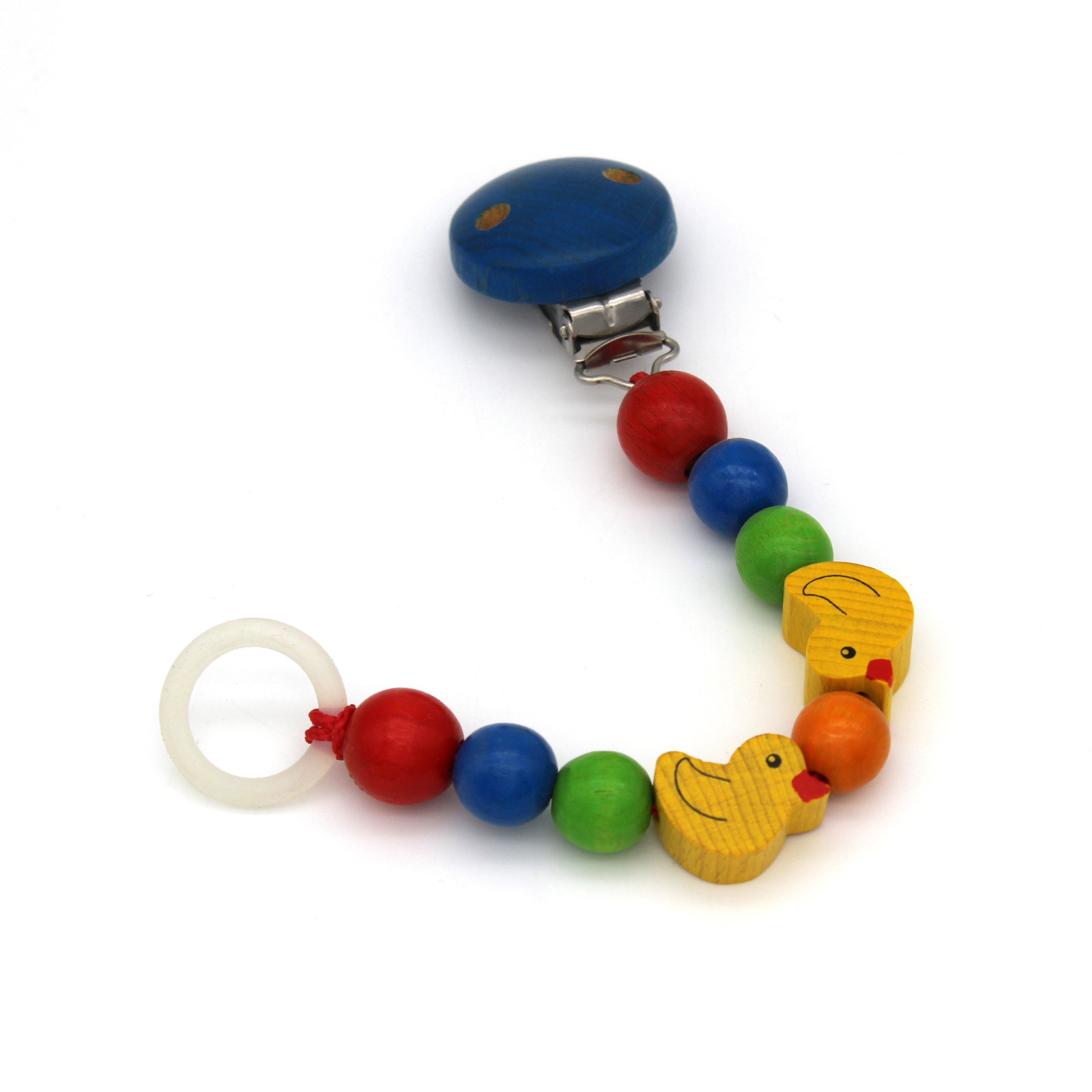 Schnullerkette Entchen