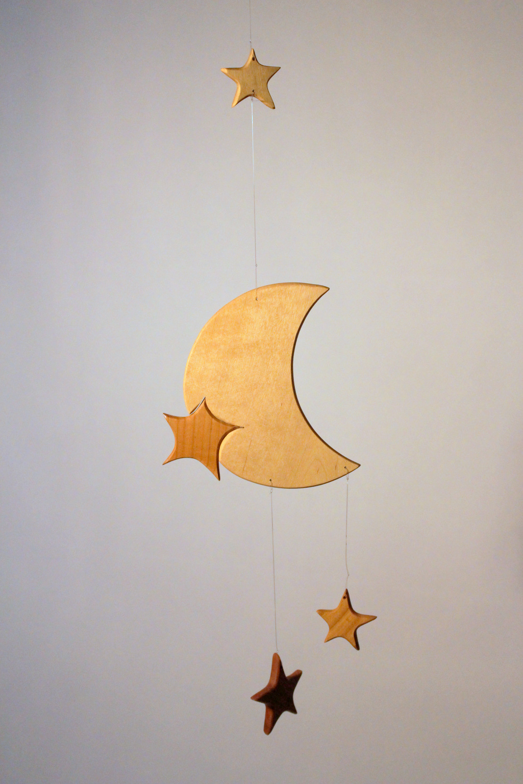Mobil-2 Mobilé Mond mit Sternen