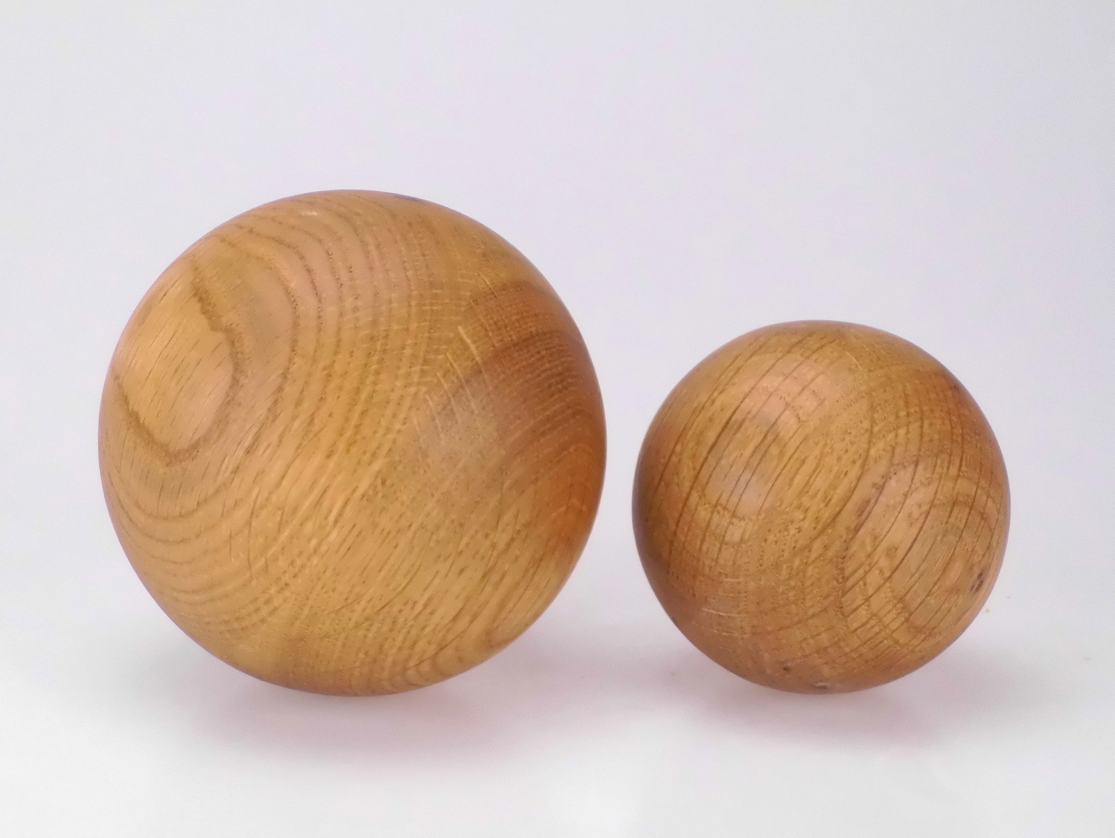 Holzkugeln Eiche geölt