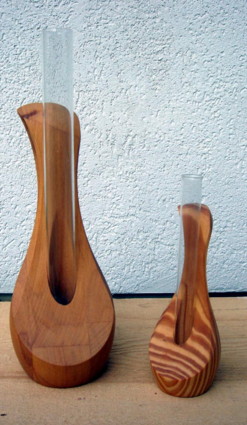Vase | Eur. Ahorn | 15cm (6cm Durchmesser)